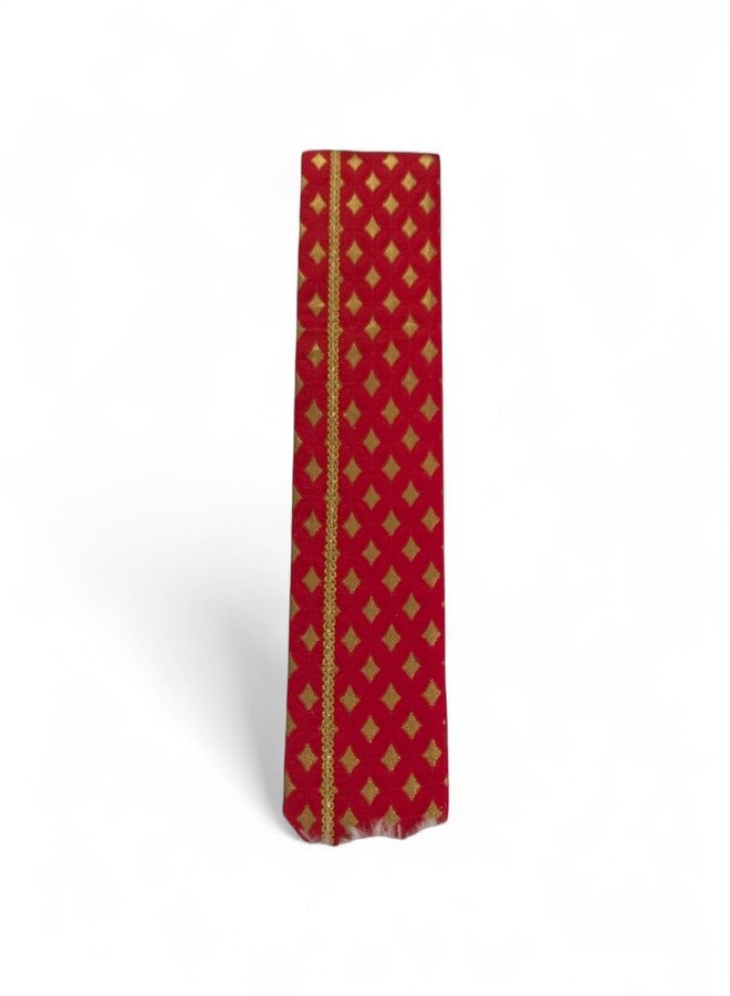 Firstdemand Traditional Golden Printed Wedding Cap for Men, Pooja Topi, Marriage Engagement Sakharpuda Topi - Image 5